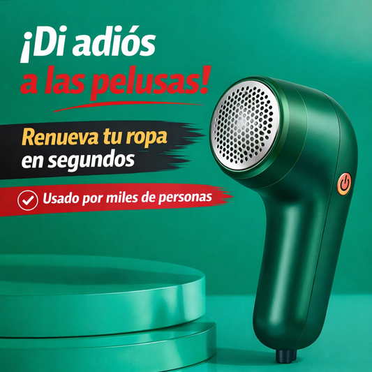 QUITA PELUSAS RECARGABLE PRO + ENVÍO GRATIS